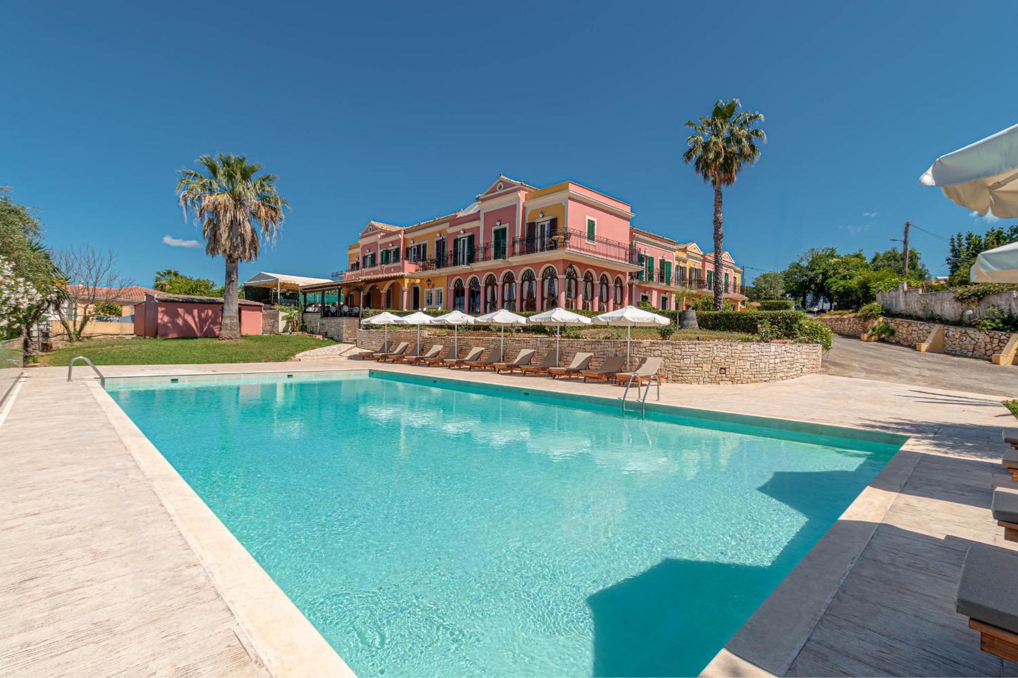 Hotel Ionian Arches Gouvia Exteriér fotografie