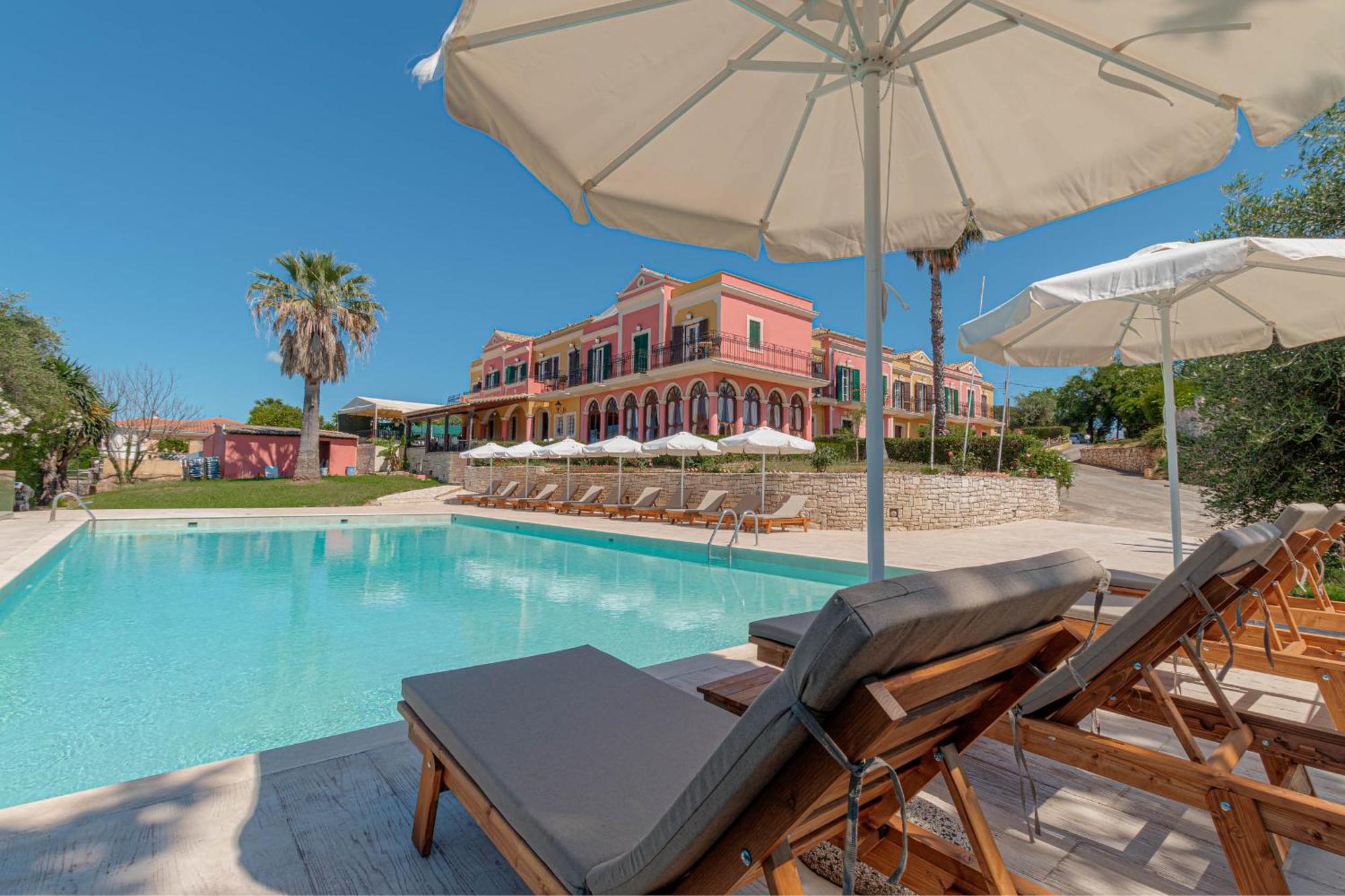 Hotel Ionian Arches Gouvia Exteriér fotografie